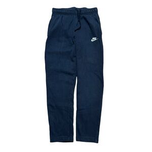 Mens Y2K Nike Black Micro Swoosh Essential Sweatpants Size S